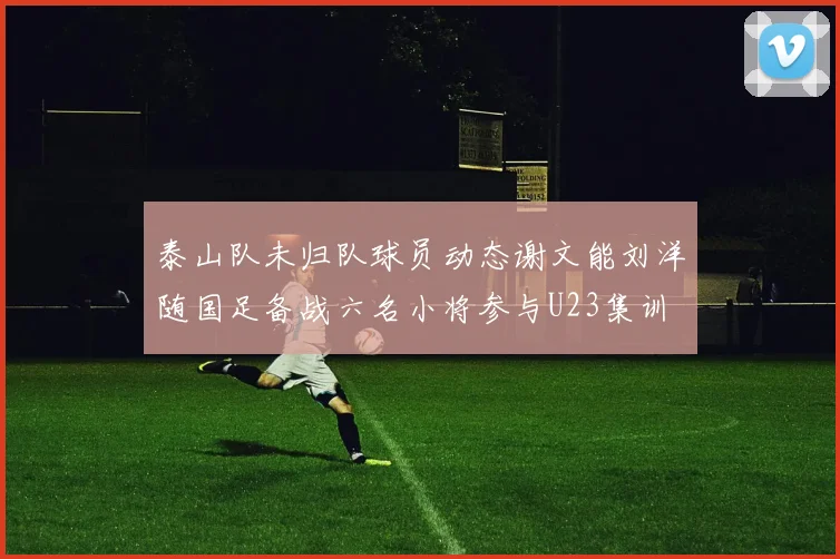 泰山队未归队球员动态谢文能刘洋随国足备战六名小将参与U23集训